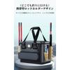 Sit-on tackle box with rod holder, tackle bag, fishing bucket, 45cm, with pliers holder, EVA material, fishing box, fishing bucket, 40L, multi-functio
