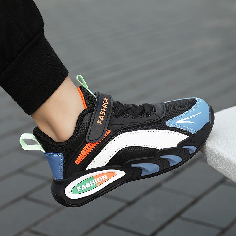 Kinder Winter Basketballschuhe 2025 - Jungen Verschleißfeste Sport-Sneaker mit Drehverschluss für Mittel- und Großkinder