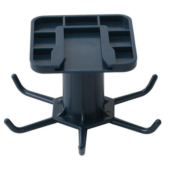 Kitchen Utensil Hanger Under Cabinet Spoon Storage Hook 360 Degree Rotating Self-adhesive No Drilling Anti-slip Brush Spatula Ladle Food Clip Hanging