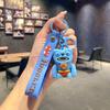 Budding Monster Keychain Ugly Cute Doll Bag Pendant Fuggler Tooth Monster Doll Machine Gift