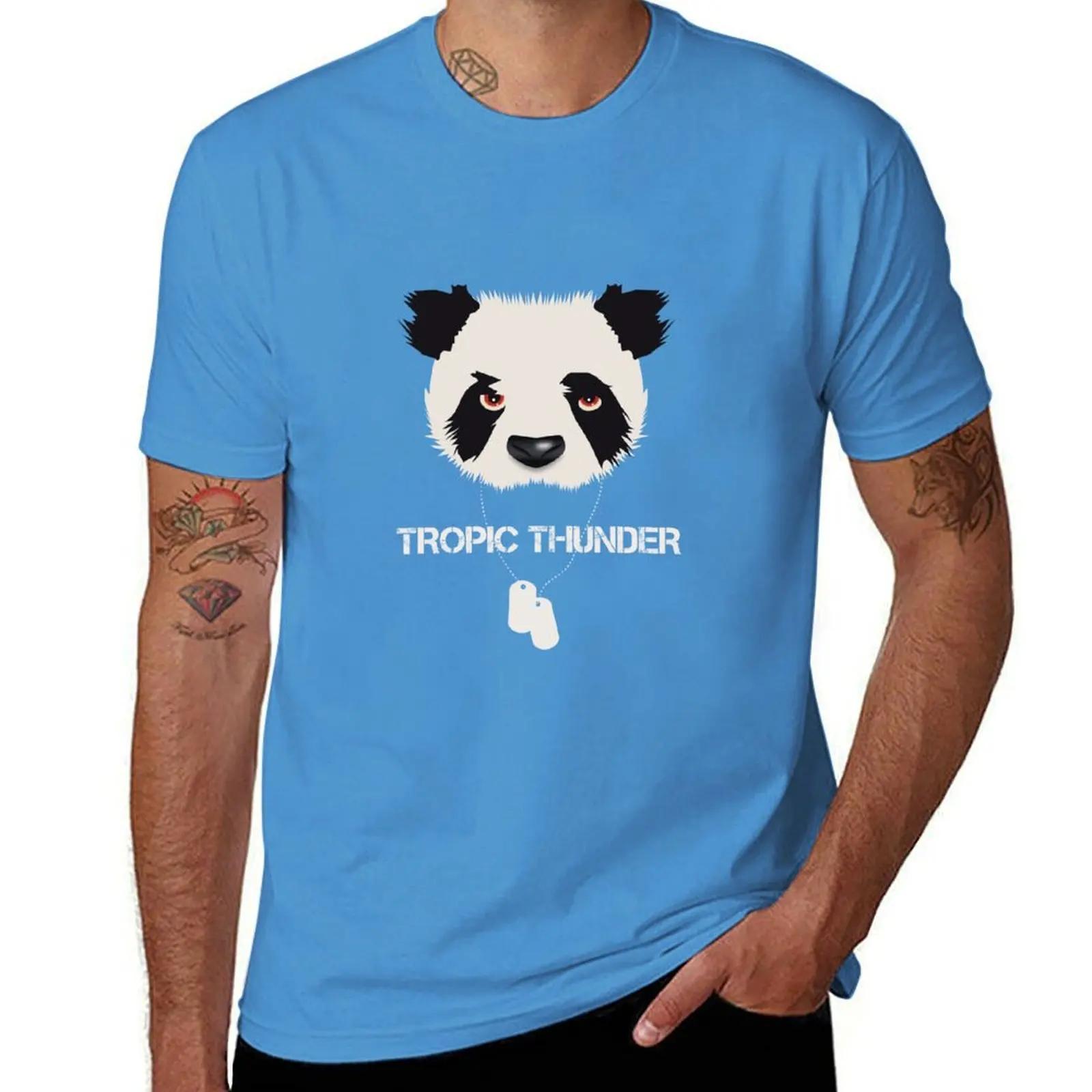 Tropic Thunder  Alternative Movie Poster TShirt cheap stuff new edition for a boy mens t shirts casual stylish S