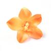 5/10/20Pcs 8cm Artificial Flowers Head Silk Orchid Flowers for DIY Wedding Party Craft Home Decoration Wreath Accessories