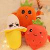 Electric Plush Sensory Toy Fruit Theme 16x8x18cm Flashing Lights And Sound Effects