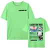 Rapper Lucho Rk Album Tour 2025 Graphic T Shirts Unisex Women High Quality Hip Hop Pop Music Tee Shirt Cotton Short Sleeve TShirts