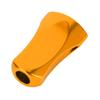 Fishing Reel Knob Replacement Flat for Lure Sea Fishing Handle Accessories Aluminum Alloy Gold