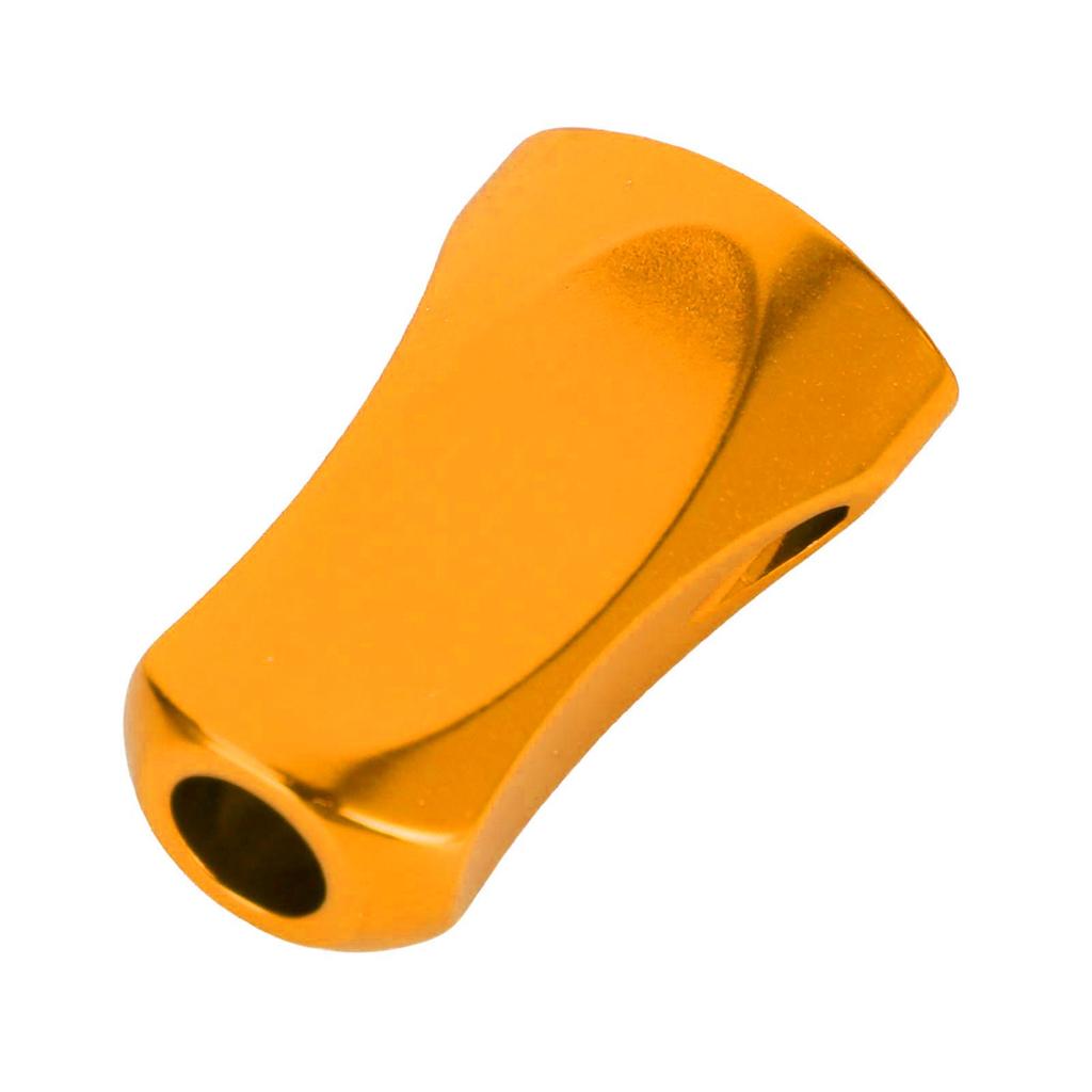 Fishing Reel Knob Replacement Flat for Lure Sea Fishing Handle Accessories Aluminum Alloy Gold