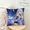 GAME skirk genshin cushion cover Comfortable soft Pillow Case for Sofa Living Room Home office Decor Protective Covers
