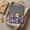 Fate Stay Night Arthur Pendragon Saber Class Tshirt Unisexs Cotton Clothing Vintage Oneck Short Sleeve