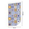 Wallpaper Colorful oriental mosaic pattern for living room and bedroom 50x1000