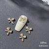 10Pcs Luxury Kawaii Bow Nail Art Charms 3D Alloy Bow Tie Jewelry Nail  Decoration Diy Accessories