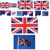 Stunning British Flag With Silk Screen Printing For Decoration