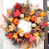 Handmade Farmhouse Fall Wreath Unique Natural Charm With Pine Cones And Berries