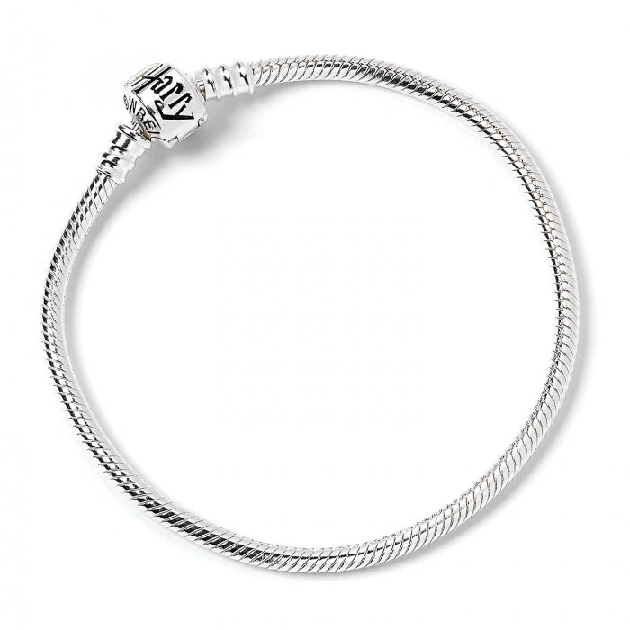 HARRY POTTER Sterling Sliver Slider Charm Bracelet Size S Silver