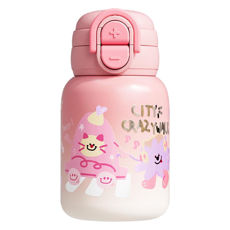 

Thermoflask Insulated Straw Bottle for Kids & Women