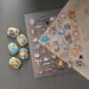 Dolphin Ocean Nail Stickers Sea Jellyfish Ocean Nail Decorations  Summer Beach