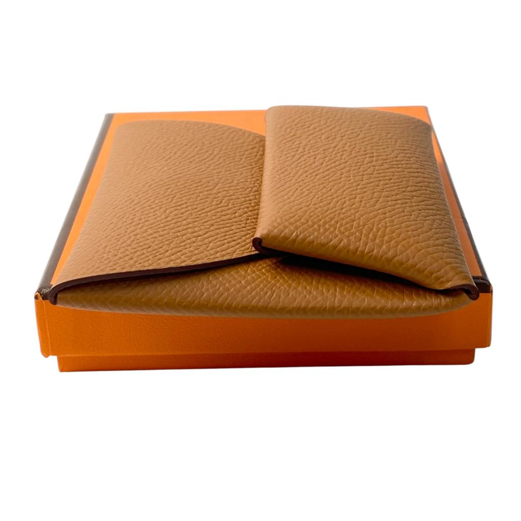 Used HERMESCoin Case Gold Women