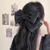 French High-End Versatile Large Bow Hair Clip for Women - Enhances Updo and Slenderizes Face