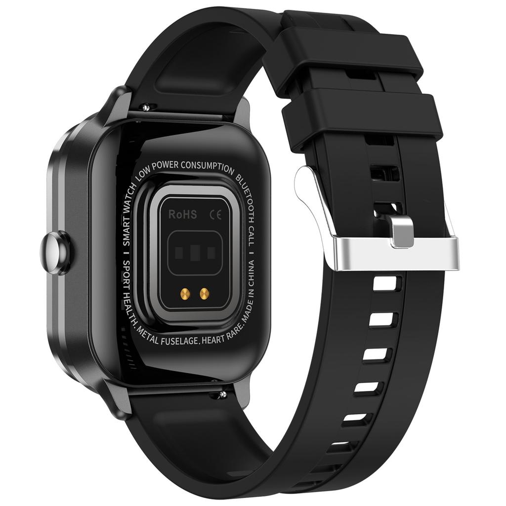 D8 Pro 2-in-1 Bluetooth-compatible TWS Earphone Smart Watch Health Monitoring Bluetooth-compatible Calling Sports Watch,Silicone Strap