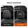 AAAFR1 Car Logo Headrest Cover Suede Perforated Breathable Head Pillowcase Pads For KIA Cerato Proceed Venga Stonic Picanto Sorento