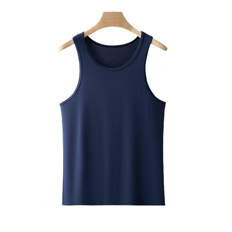 Modal Herren Slim Fit Tanktop Übergröße Sweatshirt