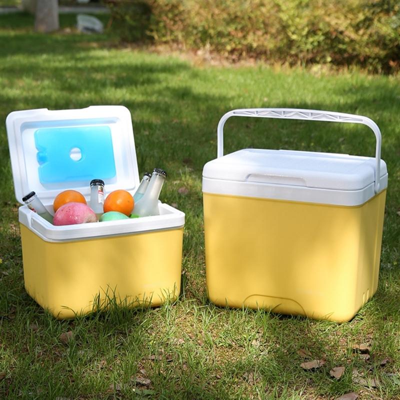 6L Outdoor Camping Coolers Ice Box Insulated Ice Chest Car Refrigerator Incubator Outdoor Hard Coolers Easy To Use