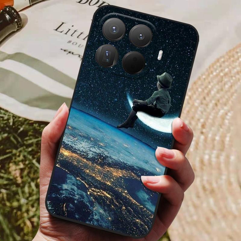 Für Xiaomi 15T Pro Hülle 15TPro Cover Funda Luxus TPU Stoßfest Cartoon Silikon Handyhülle Für Xiaomi 15T Pro Coque 6.83"