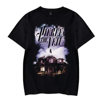 Pierces Music Merch The Vintage Graphic Veils Shirt Fashion Concert T Shirt for Women Unisex