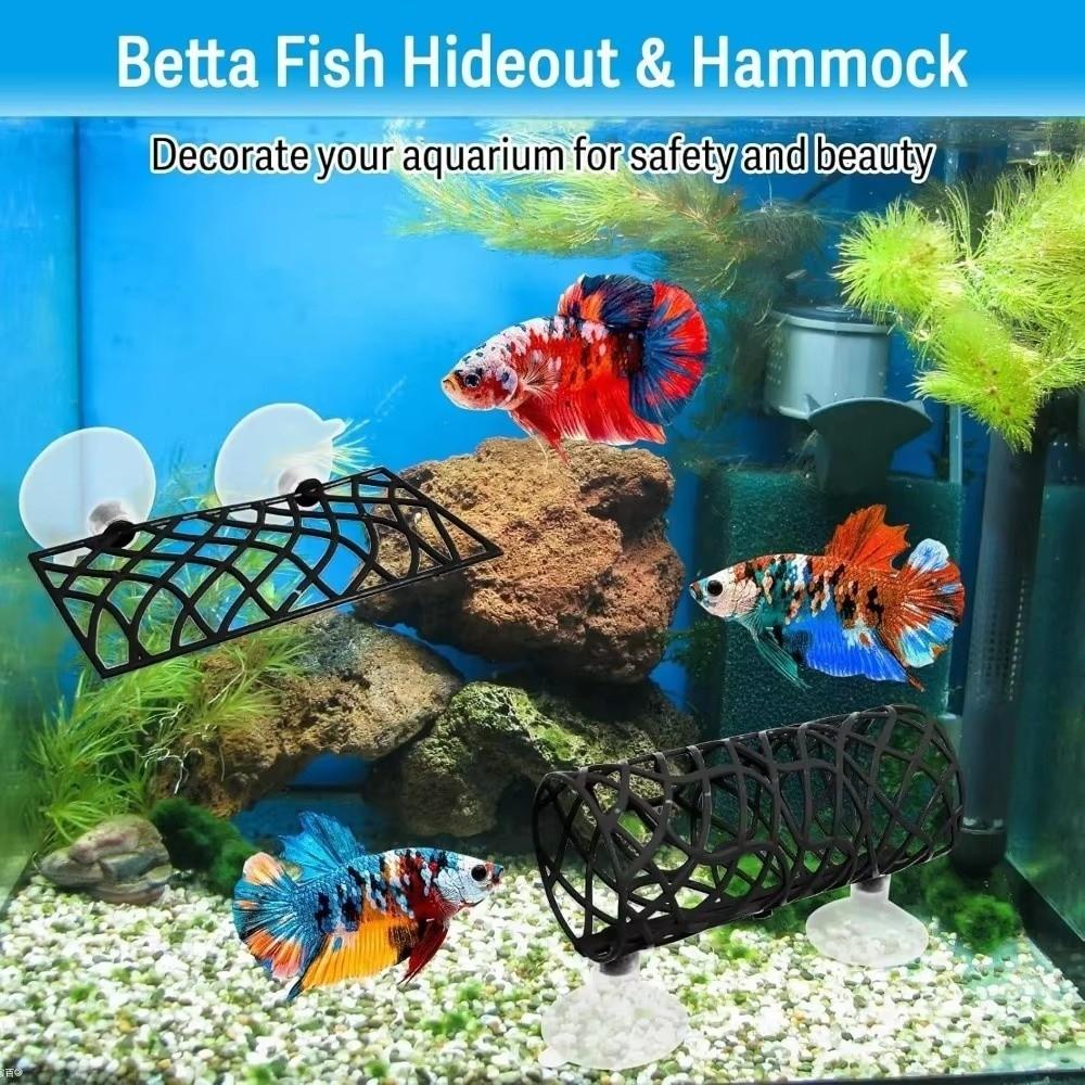 Small Hole Betta Fish Hideout Cave Fighting Fish Resting Tunnel  Fish Tank Decoration