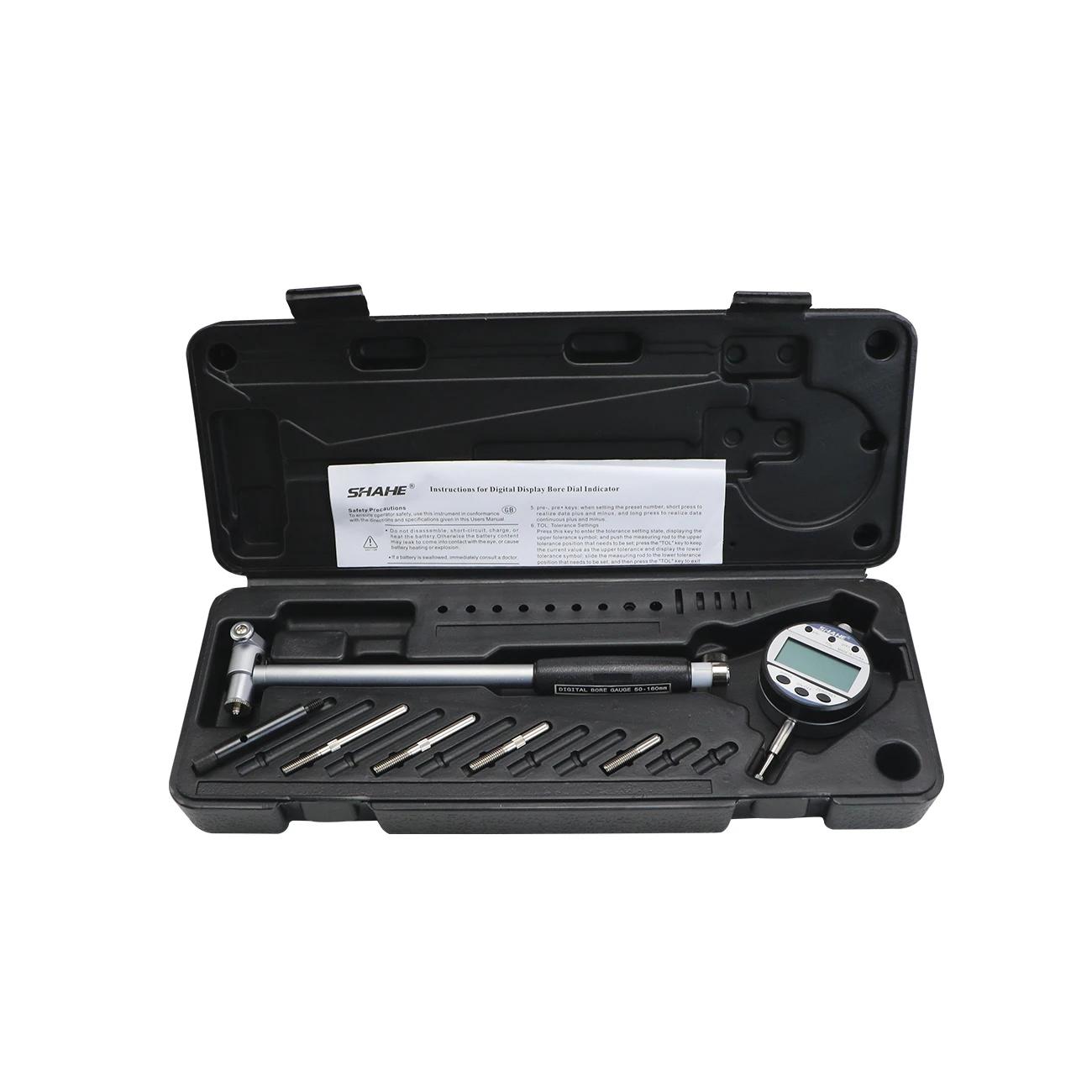 

Индикатор калибра отверстия 18-35 мм /35-50/50-160 мм Цифровой индикатор 0,01 мм Измерение диаметра отверстия