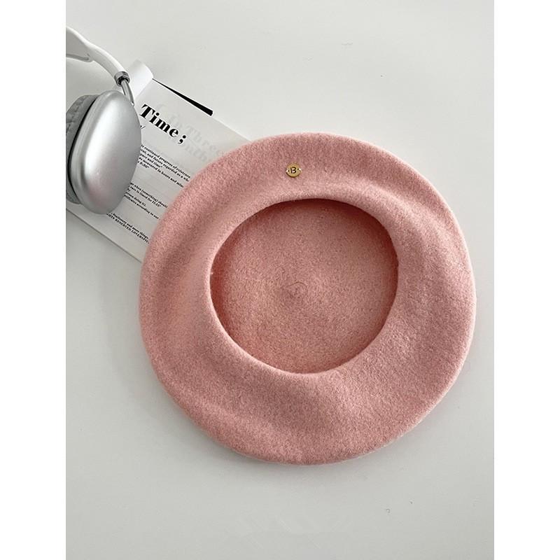Wool Beret Hat For Women Autumn Winter Warm Fashion Casual Stylish Office Girl