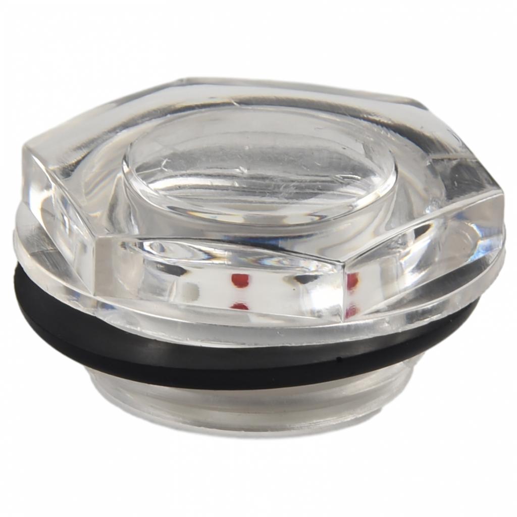 Clear Plastic Sight Glass Male Thread Air Compressor