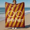 1pc Harry Potter Glasses Lightning Bolt Outdoor Flannel Throw Blanket All Season Soft Warmth,Home Decor 1031104