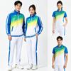 Silk Long Sleeve Sports Suit - Spring & Autumn, Plus Size, Middle-Aged & Elderly Square Dance/Fitness Wear