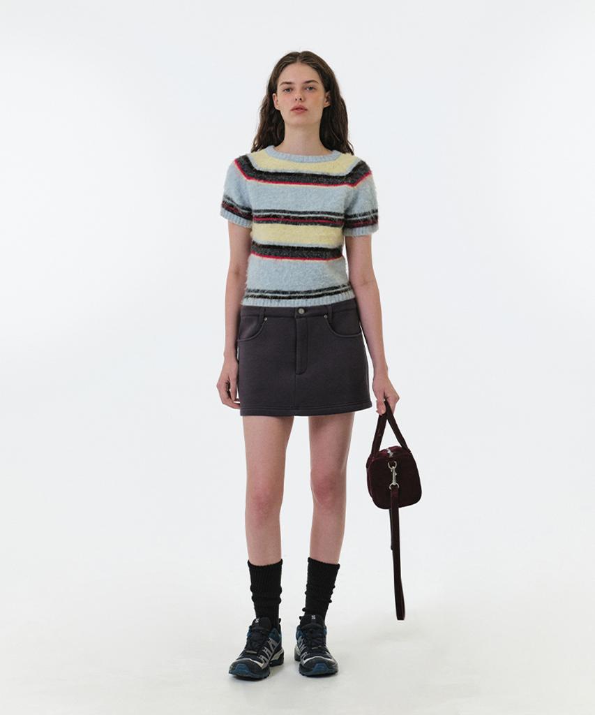 GROVE Elle Stripe Knit (Light Blue)