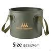 Collapsible Bucket Water Storage Washbasin Pail