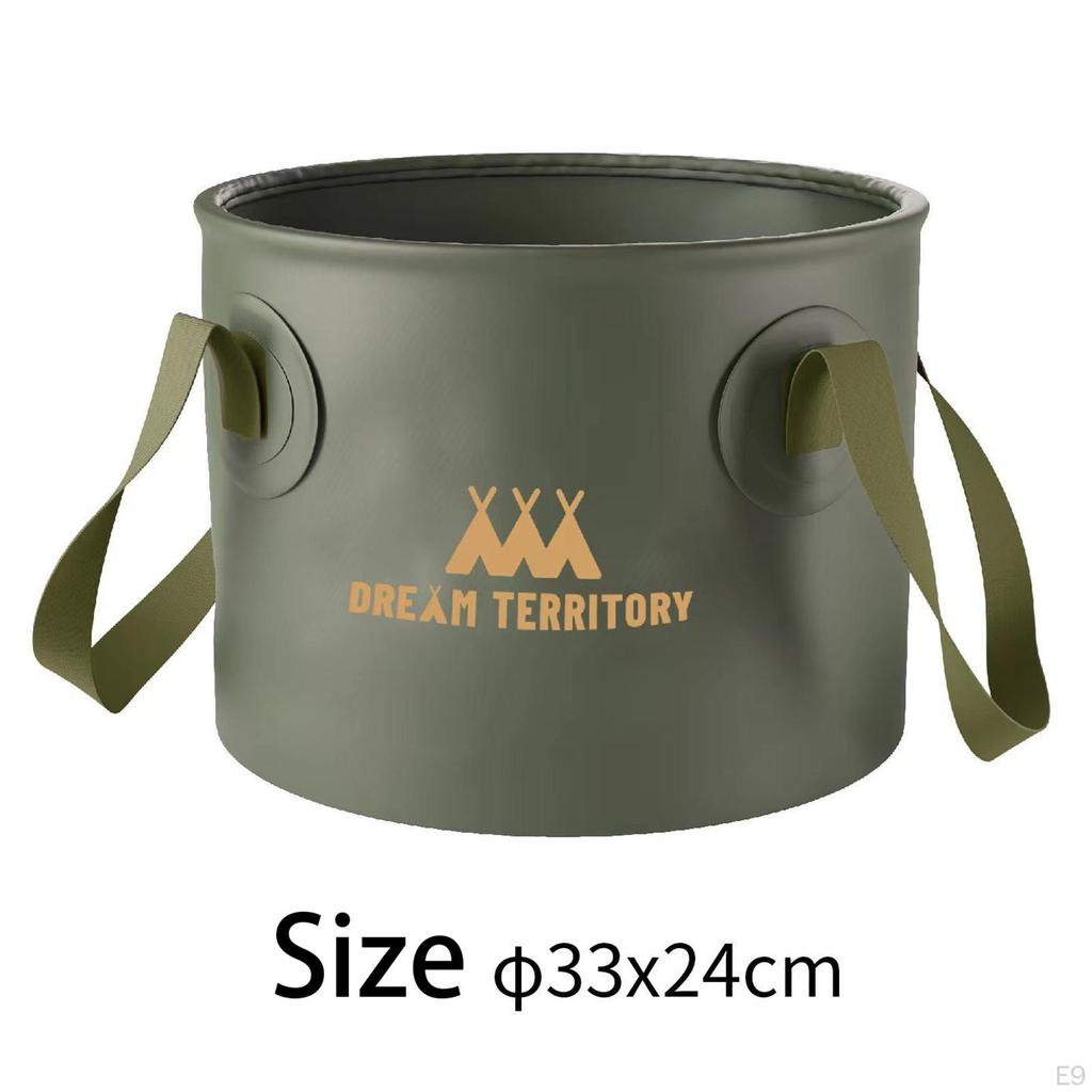 Collapsible Bucket Water Storage Washbasin Pail