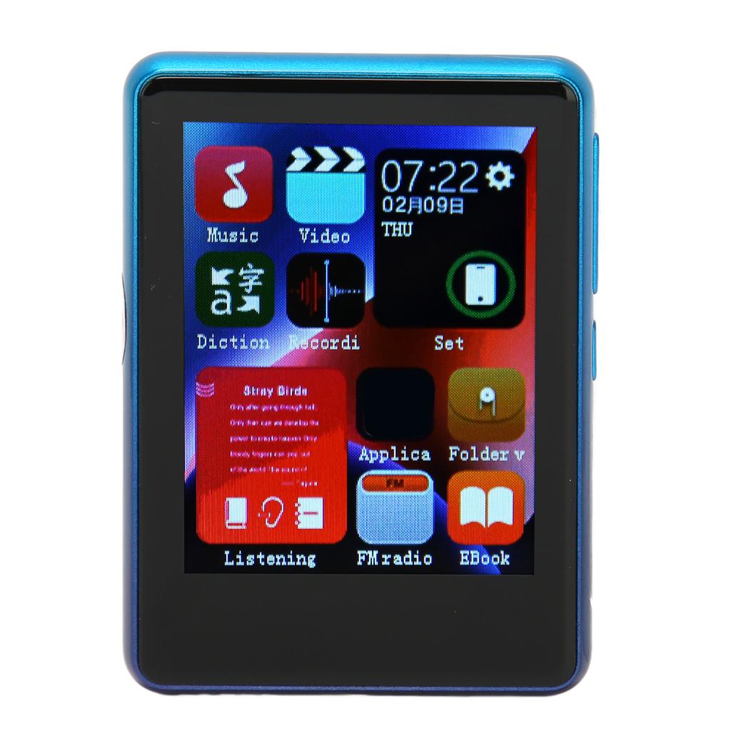 MP3 Player   5.0 Support FM Radio 2.4inch Full   HD Noise Reduction Portable MP3 Music Player