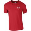 England Football T Shirt Three Lions Flag Fans Funny Birthday Gift Kids Tee Top