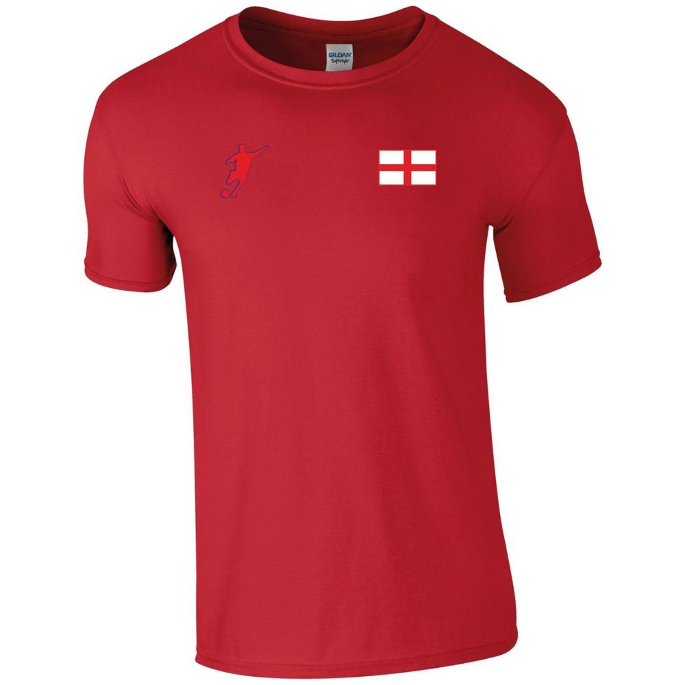 England Football T Shirt Three Lions Flag Fans Funny Birthday Gift Kids Tee Top