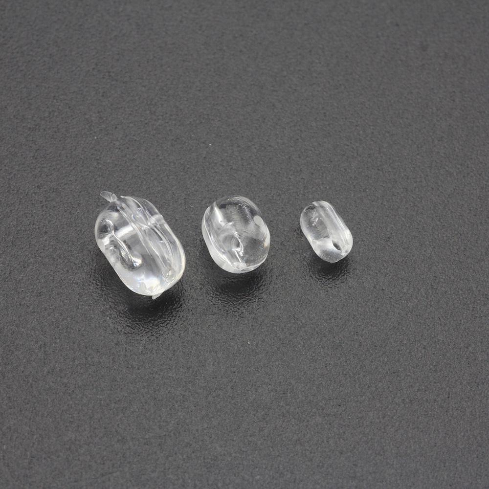 100 sztuk/partia koraliki wędkarskie plastikowe podwójne wiertła perłowe koraliki krzyżowe