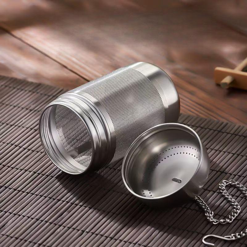 Tea leak tea partition ultra-fine filter tea filter stainless steel Weibao household halogen seasoning ball tea water separator