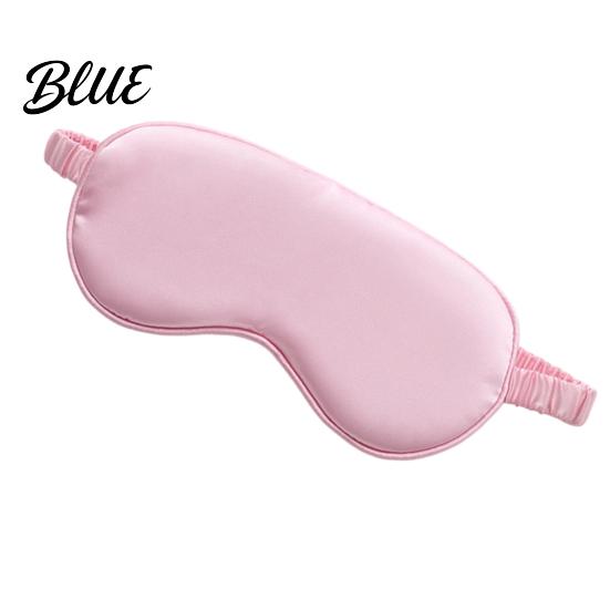 Relaxing Sleep Mask for Airplane Double Sided Silk Touch Mask Breathable Eye Travel Darkness Sleeping Home Nap Light Blocking Blindfold with