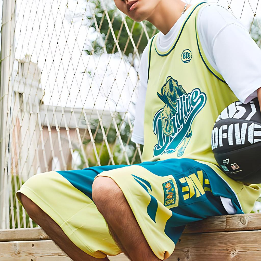 Li Ning Badfive Series Loose Basketball Vest Men Tops Glazed-Green AAYQ367-1