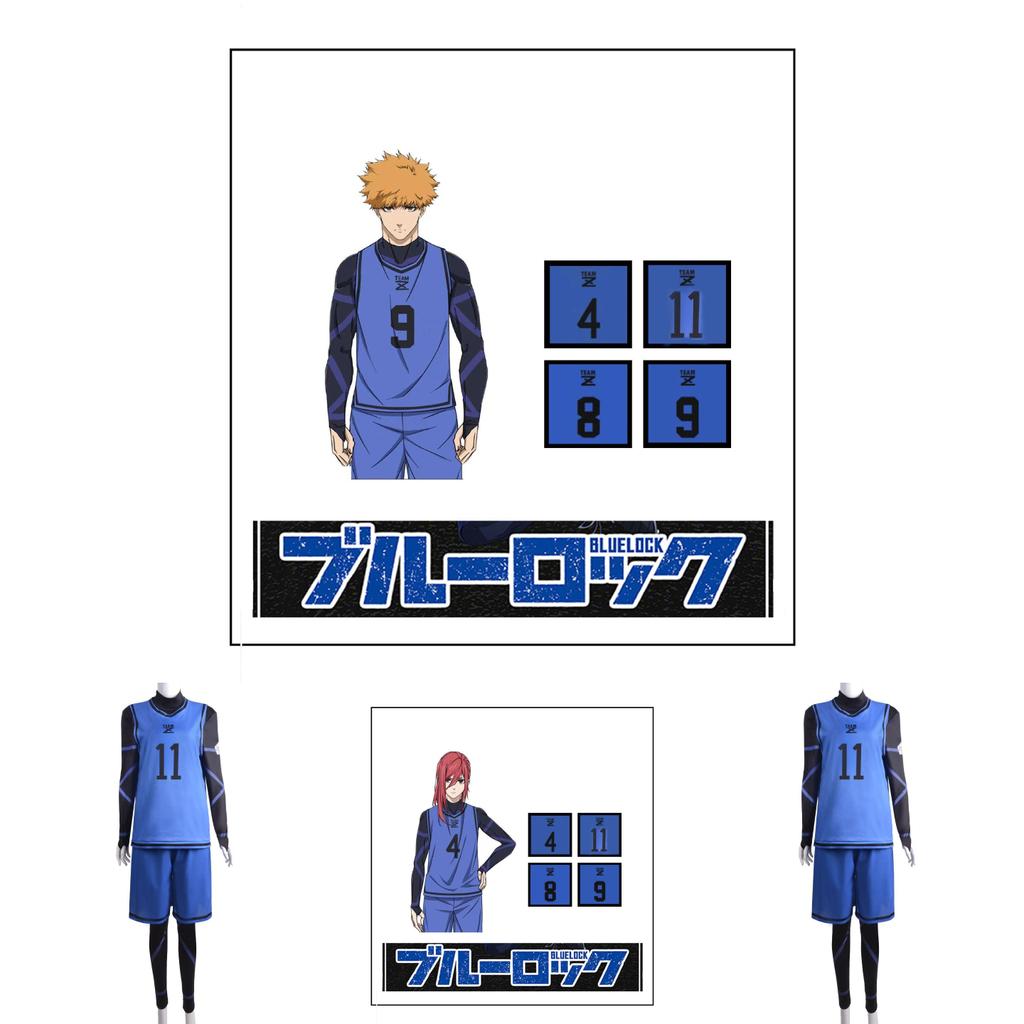 Bluelock Cosplay Costume For Role-playing Fans