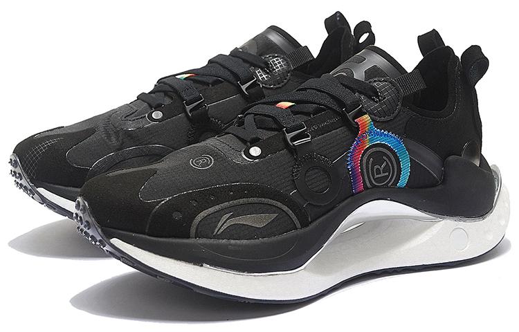 Li Ning Shadow CRC Low top Sports Casual Shoes Men's Black AZGS083-4