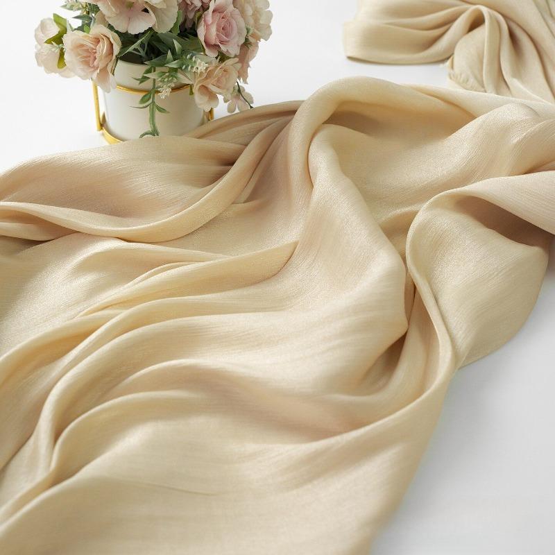 1/3/5m Soft Eugen Cotton Fabric Designer Fabric Solid Color Polyester Fabric, Sewing Material for Summer Dress and Lining Cloth