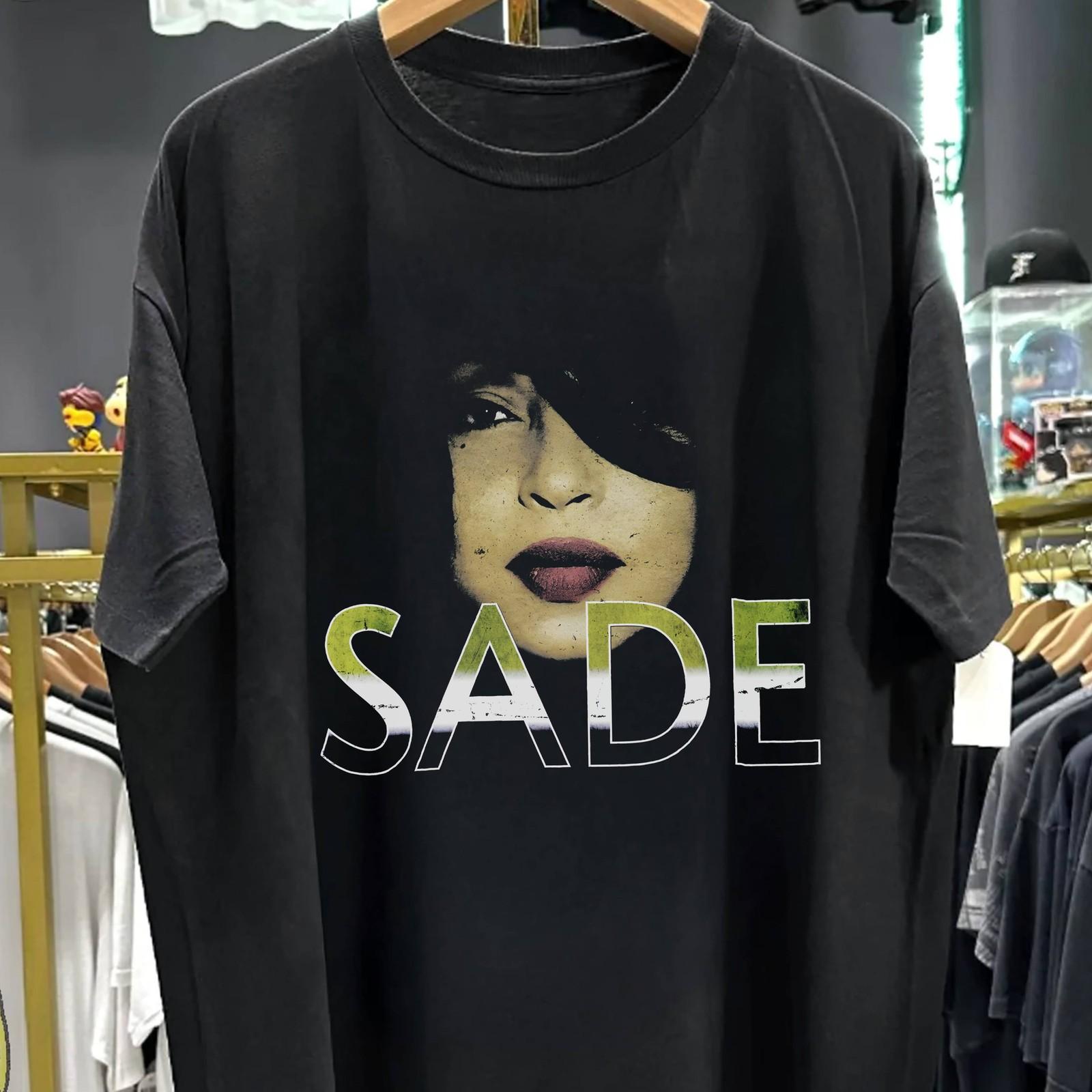 2000s Sade Lovers Rock Tour Rare T-Shirt Black XXL XL