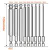 Ball End Screwdriver Bit Fine Workmanship Magnetic Metric Alloy Steel