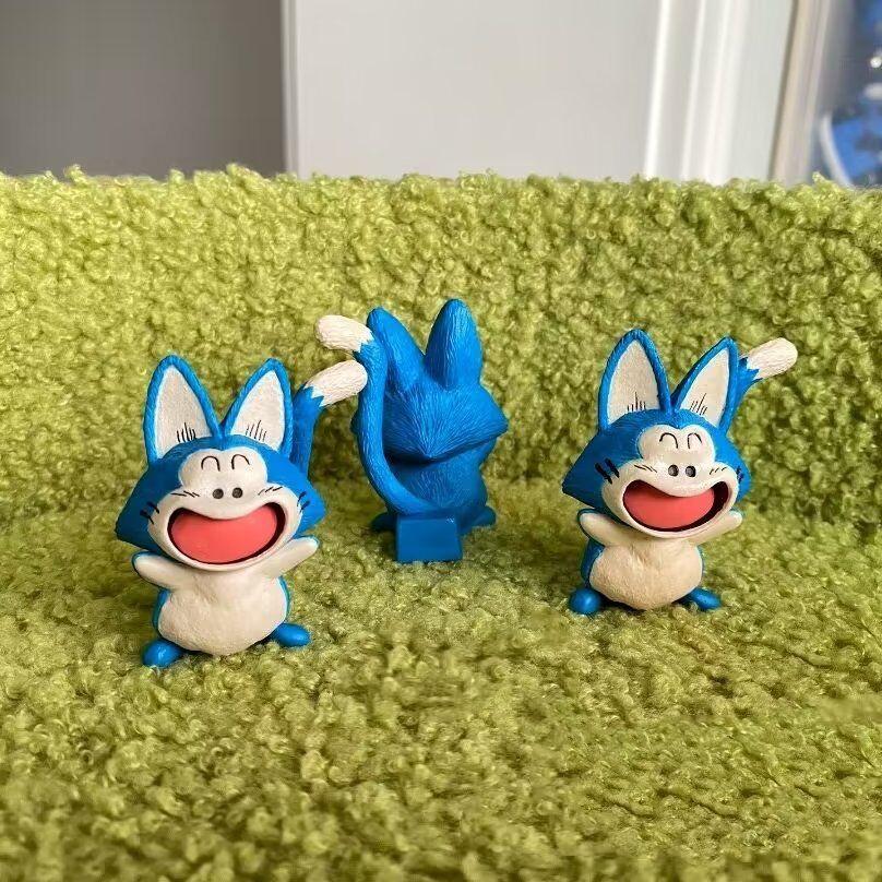 7cm Anime Drogan Boll Puar Figure Pura Statue Pvc Action Figures Collection Model Toys For Children Gifts