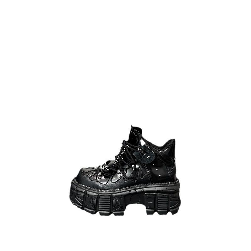 2024 Summer Retro Punk Platform Motorcycle Boots - Spanish Fashion Brand
